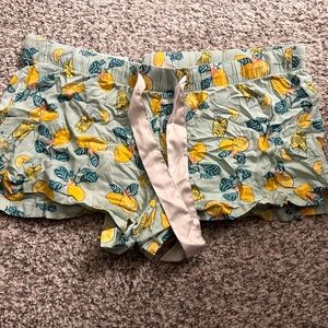 Lemon Pajama Shorts